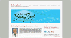Desktop Screenshot of drbarryboyd.com